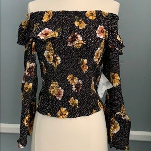NWT off the shoulder top